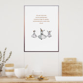 瑠美引用文 ポスター (キッチン)