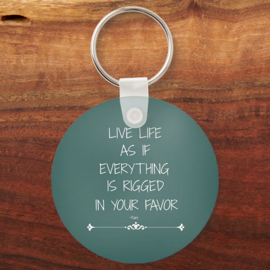 瑠美感動的引用文ライブもしライフ キーホルダー (正面)