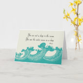 瑠美海引用文 カード (黄色い花)