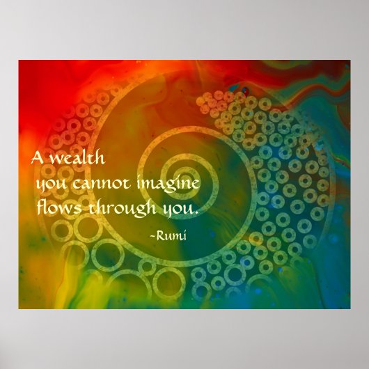 瑠美疑問に思詩画の世界 ポスター (正面)