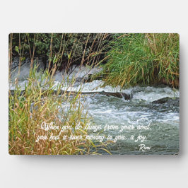 瑠美詩走節の川 フォトプラーク