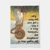 瑠美 – そこで会おう キッチンタオル (縦)