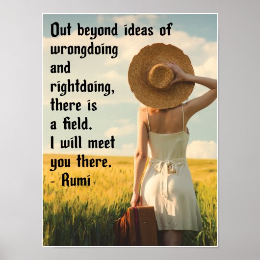 瑠美 – そこで会おう ポスター (正面)