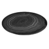 瑪瑙の切れの灰色の珍しくモダンな円形の切断 カッティングボード (角)