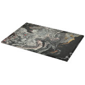 瑪瑙の液体大理石 カッティングボード (角)