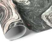 瑪瑙の液体大理石 ラッピングペーパー (ロールコーナー)