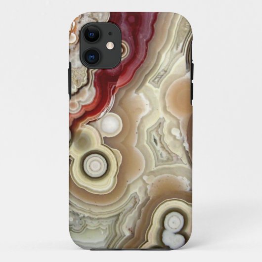 瑪瑙の石のプリント#1 Case-Mate iPhoneケース (裏面)