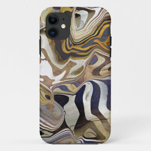 瑪瑙の石の水晶デザイン iPhone 11 ケース