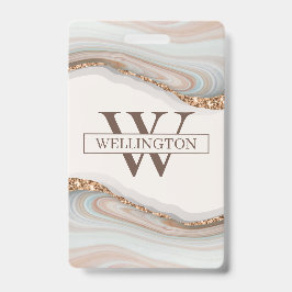 瑪瑙の石大理石バッジ バッジ