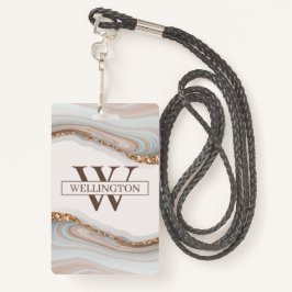 瑪瑙の石大理石バッジ バッジ