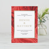 瑪瑙コレクション ポインシアナ レッド 招待状 (スタンド正面)