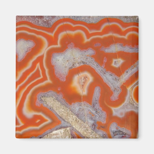 瑪瑙サンプル マグネット (正面)