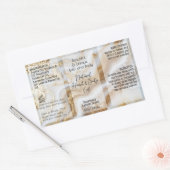 瑪瑙ボトルラベル4ozまたは油スポイト製品 長方形シール (封筒)