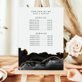 瑪瑙 ブラック ゴールド マーブル サービス 価格 メニュー