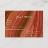 瑪瑙 名刺 (裏面)