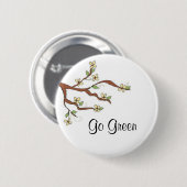 環保護境 缶バッジ (正面&裏面)