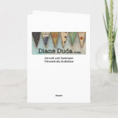 環境あなた自身の-クリスマスカード シーズンカード (裏面)