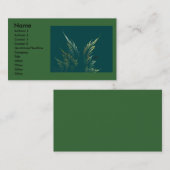 環境にやさしいことをしようの名刺 名刺 (正面/裏面)