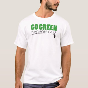 環境にやさしいことをしようの演劇より多くのゴルフ Tシャツ