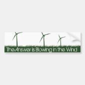 環境にやさしいことをしようは、きれいに、行きます回復可能に行きます バンパーステッカー (正面)