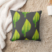 環境にやさしいことをしようエコ自然葉デザイン クッション (ブランケット)