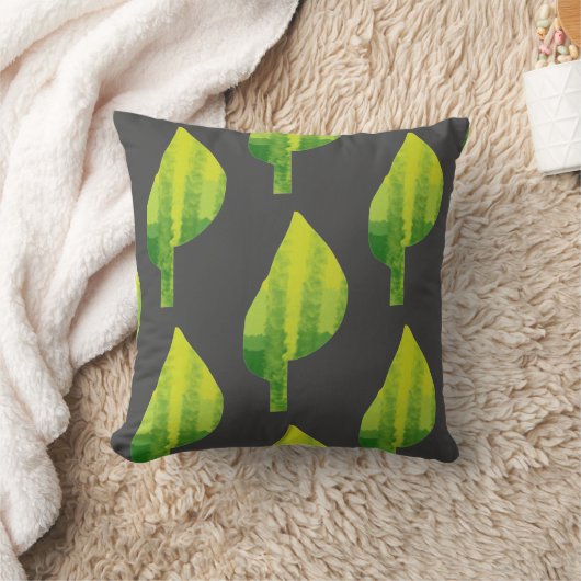 環境にやさしいことをしようエコ自然葉デザイン クッション (ブランケット)