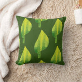 環境にやさしいことをしようエコ自然葉デザイン クッション (ブランケット)