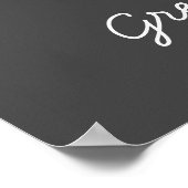 環境にやさしいことをしようエコ自然葉デザイン ポスター (角)