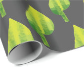 環境にやさしいことをしようエコ自然葉デザイン ラッピングペーパー (ロールコーナー)