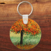 環境にやさしいことをしようキーチェーン キーホルダー (正面)