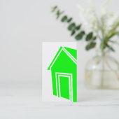 環境にやさしいことをしようグランジハウス実在エステート 名刺 (スタンド正面)