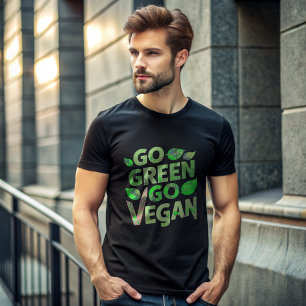 環境にやさしいことをしようゴービーガン Tシャツ