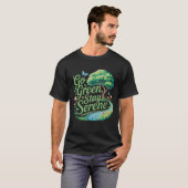 環境にやさしいことをしようステイセレーヌティー Tシャツ (正面フル)