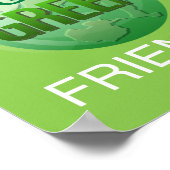 環境にやさしいことをしようビーフレンドリーアース ポスター (角)