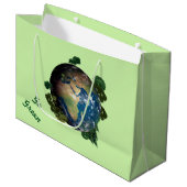 環境にやさしいことをしよう庭師 ラージペーパーバッグ (正面アングル)