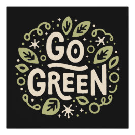 環境にやさしいことをしよう環境にやさし美学 ポスター