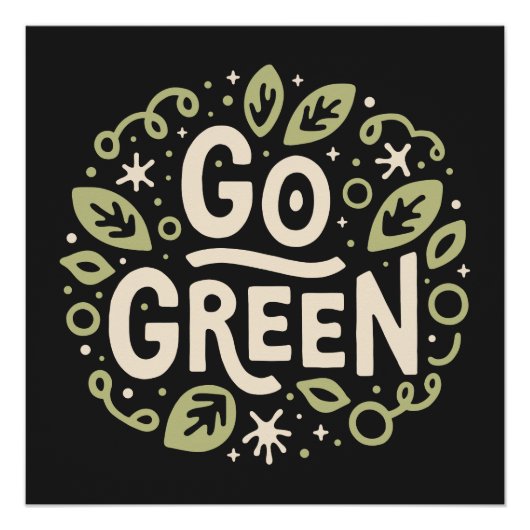 環境にやさしいことをしよう環境にやさし美学 ポスター (正面)