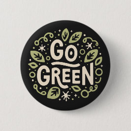 環境にやさしいことをしよう環境にやさし美学 缶バッジ