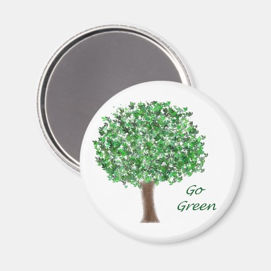 環境にやさしいことをしよう磁石 マグネット (正面/裏面)