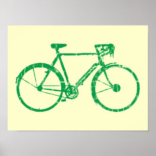 環境にやさしいことをしよう自転車 ポスター