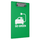 環境にやさしいことをしよう～が電気自動車を運転する クリップボード (右)