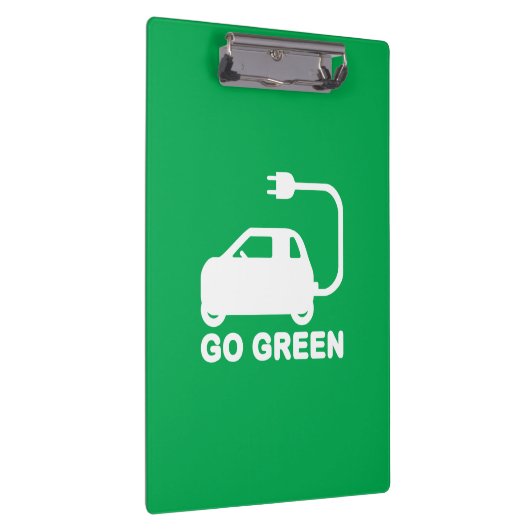 環境にやさしいことをしよう～が電気自動車を運転する クリップボード (右)