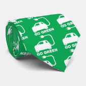 環境にやさしいことをしよう~が電気自動車を運転する ネクタイ (ロール)