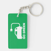 環境にやさしいことをしよう~が電車を運転する キーホルダー (裏面)