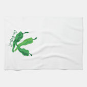 環境にやさしいことをしよう!!! キッチンタオル (横)