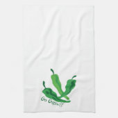 環境にやさしいことをしよう!!! キッチンタオル (縦)