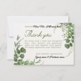 環境にやさしいことをしよう サンキューカード