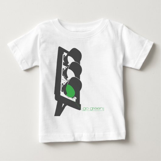 環境にやさしいことをしよう ベビーTシャツ (正面)