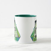 環境にやさしいことをしよう マグカップ (中央)