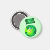 環境にやさしいことをしよう! マグネット (正面/裏面)